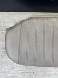 BMW OEM E30 86-92 COUPE REAR SEAT BOTTOM CUSHION BEIGE LEATHER BENCH