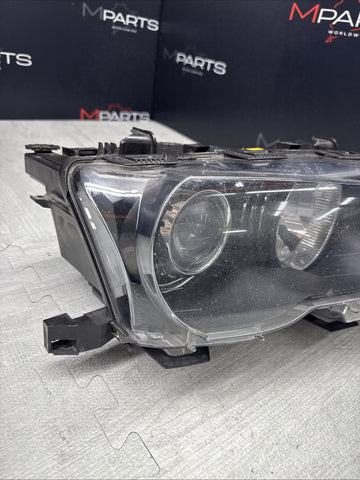 BMW 02-06 E46 M3 RIGHT HEADLIGHT XENON 1305621772 OEM *Broken Top Tabs