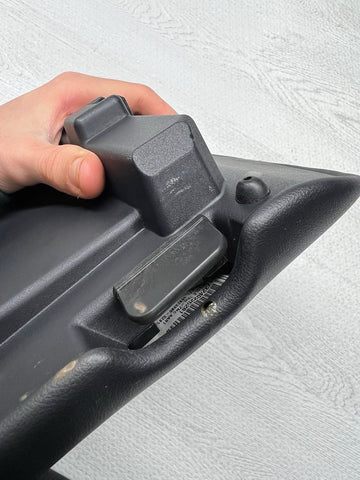 2024 2025 Ford Mustang OEM Center Console Armrest Storage Lid Black Leather