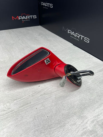 2000-2009 Honda S2000 S2k Door Mirror OEM Formula Red Left Driver