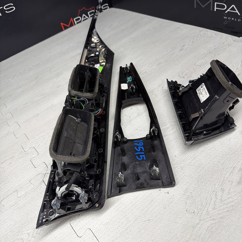 15-20 BMW F80 M3 F82 M4 Carbon Fiber Interior Dash Dashboard Trim Set OEM