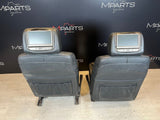 06-10 BMW E60 M5 Interior Front Seats Black *TVs Mounted On Headrests*