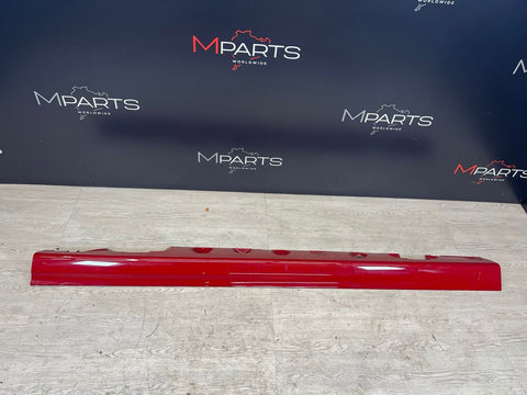 2001-2006 BMW E46 M3 Imola Red Rocker Panel Side Skirt OEM Left Driver