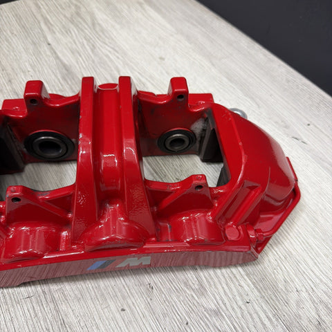 21-26 OEM BMW G80 G82 M3 M4 Front Driver Side Brake Caliper Brembo Red