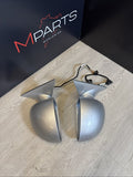 01-06 BMW E46 M3 Side View Door Mirrors Pair Titanium Silver