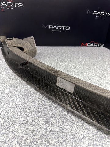 01-06 BMW E46 M3 Front Bumper Rebar Reinforcement Beam *Cracked*