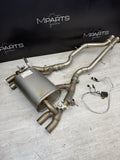 BMW 15-20 F80 F82 F83 M3 M4 EXHAUST MUFFLER REMUS NO TIPS