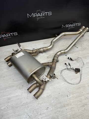BMW 15-20 F80 F82 F83 M3 M4 EXHAUST MUFFLER REMUS NO TIPS