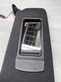08-13 OEM BMW E92 328 335 M3 Coupe Right Passenger Sun Visor Black Felt