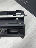 BMW 01-06 E46 M3 Radio Non Navi Mounting Bracket Storage Tray Missing Flap