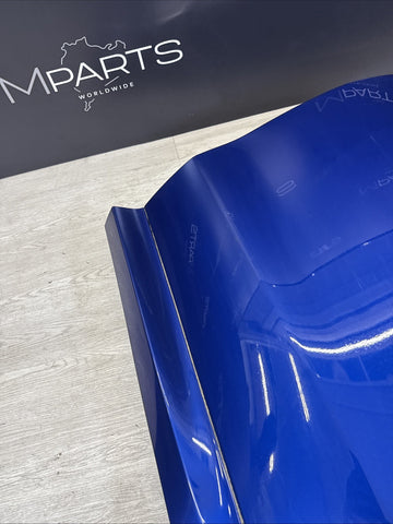 (PICKUP ONLY) 18-24 BMW F97 G01 X3 X3M Rear Left Driver Door  Marina Bay Blue