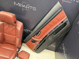 08-13 BMW E93 M3 Convertible Complete Interior Seats Fox Red