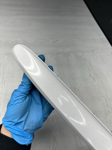 01-03 BMW E46 M3 Coupe Trunk Lid Grip Key Deck Handle Alpine White