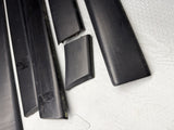 BMW E36 M3 Coupe 1992-1999 Black Door Mouldings Trims Set OEM