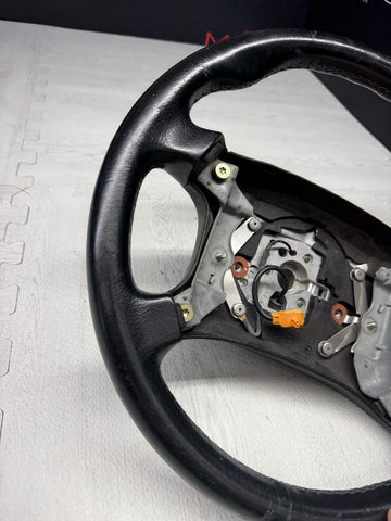 95-99 BMW E36 M3 Steering Wheel Black 4 Spoke
