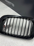 BMW 01-06 E46 M3 Front Kidney Grilles Matte Black Set