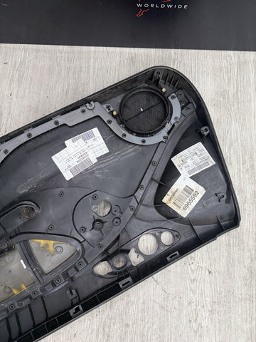 01-06 BMW E46 M3 FRONT LEFT DRIVER SIDE DOOR PANEL CARD IMOLA RED OEM