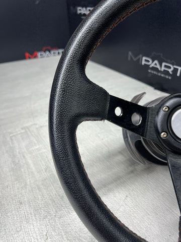 98-02 BMW E37 E36 M3 Z3M Z3 M FRONT LEATHER M SPORT STEERING WHEEL CUSTOM