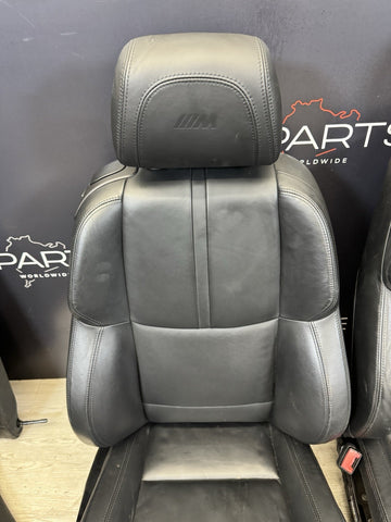 08-13 BMW E92 M3 Coupe Original Novillo Black Interior  Seats Complete