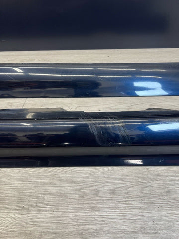 01-06 BMW E46 M3 Rocker Panel Side Skirts OEM Carbon Black