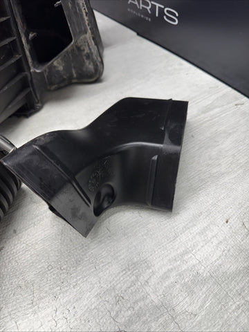 01-06 BMW E46 M3 S54 Air Filter Intake Suction Box Duct Inlet Original *Chip*