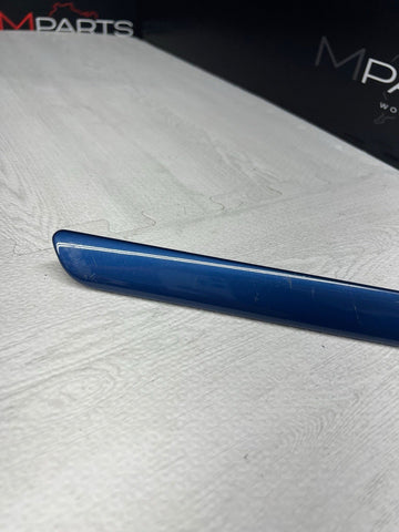 00-06 BMW E46 M3 Rear Right Side Quarter Panel Trim Blue OEM 2694732
