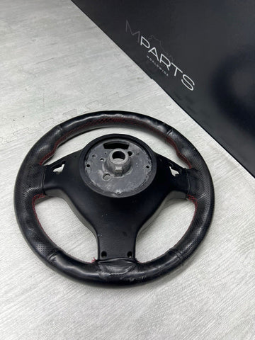 BMW Steering Wheel 01-06 E46 M3 SMG 32342282020 REWRAPPED USER