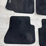 Genuine 01-06 BMW E46 M3 Coupe Carpets Floor Mats Black Front & Rear