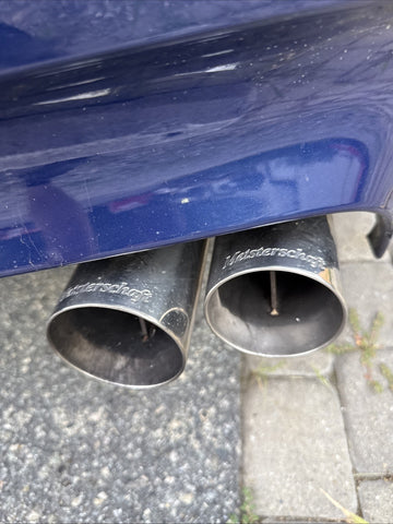 06-10 BMW E63 E64 M6 S85 Rear Exhaust Muffler Valved Meisterschaft