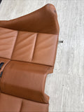BMW 01-06 E46 M3 Convertible Rear Seat Back Rest Cinnamon Leather Backrest
