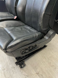 06-10 BMW E60 M5 Interior Front Seats Black Complete Powered