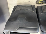 01-06 BMW E46 M3 Convertible Interior Front Non Heated Seats Black *Notes*