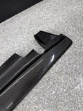 (PICKUP ONLY) BMW 01-06 E46 M3 Carbon Fiber Side Skirt Extension Splitter