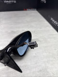 01-06 BMW E46 M3 Left Driver Side View Mirror Jet Black