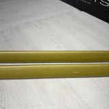 BMW E46 M3 01-06 Rear Left & Right Exterior Trim Molding Set Phoenix Yellow OEM