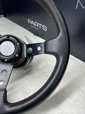 98-02 BMW E37 E36 M3 Z3M Z3 M FRONT LEATHER M SPORT STEERING WHEEL CUSTOM