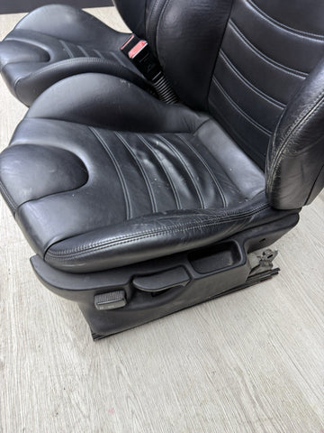 98-02 BMW Z3M Coupe Interior Front Heated Seats Black