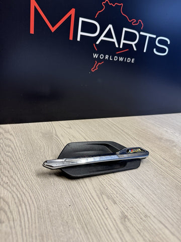 BMW 16-20 F87 M2 Right Passenger Side Fender Vents Grille Chrome OEM