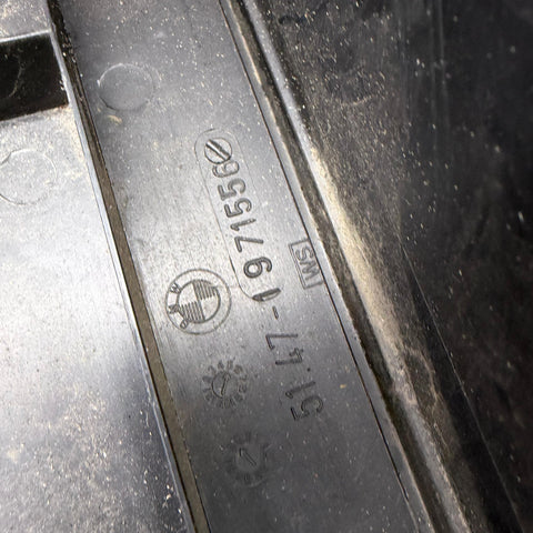 1984-1991 BMW E30 series Rear in Trunk Battery Cover 51471971556 OEM