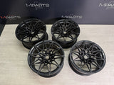 15-20 BMW F80 F82 F83 M3 M4 666M 20” OEM Wheels Rims Gloss Black 20x10