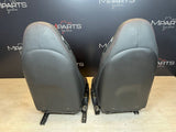 98-02 BMW Z3M Convertible Interior Front Heated Seats Blue / Black *Notes*