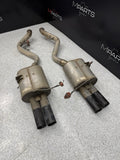BMW 08-13 E90 E92 E93 M3 Dinan Exhaust Muffler Section *Damage