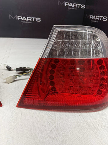 Eagle Eyes Clear Outer Taillights 2000-2003 BMW E46 325 330 M3 Coupe