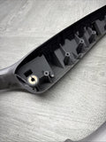 01-06 BMW E46 M3 Brushed Aluminum/Grey Door Trim Armrests Front
