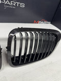 01-06 BMW E46 M3 Front Kidney Grilles Grills Gloss Black