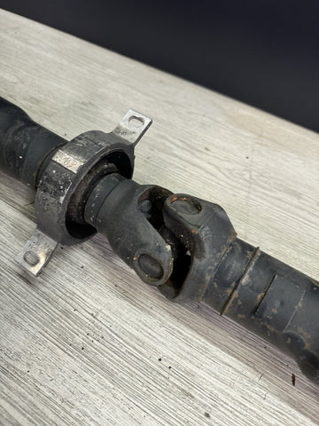 2001-2006 BMW E46 M3 Driveshaft Drive Shaft *Broken Center Support Bearing Tab*