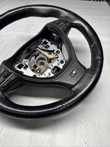 11-13 BMW F10 535i 528i 550i Sport Steering Wheel Black OEM