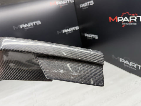 BMW 21-26 G80 G82 G83 M3 M4 Front Bumper Lower Molding Splitters Carbon Fiber