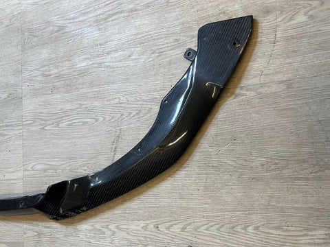 (PICKUP ONLY) F80 F82 F83 M3 M4 CS Spoiler Front Lip Carbon Fiber OEM *Damage