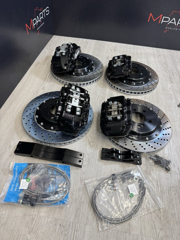 08-13 BMW E90 E92 E93 M3 BREMBO Big Brake Kit Calipers Rotors Set NEW Plug Play